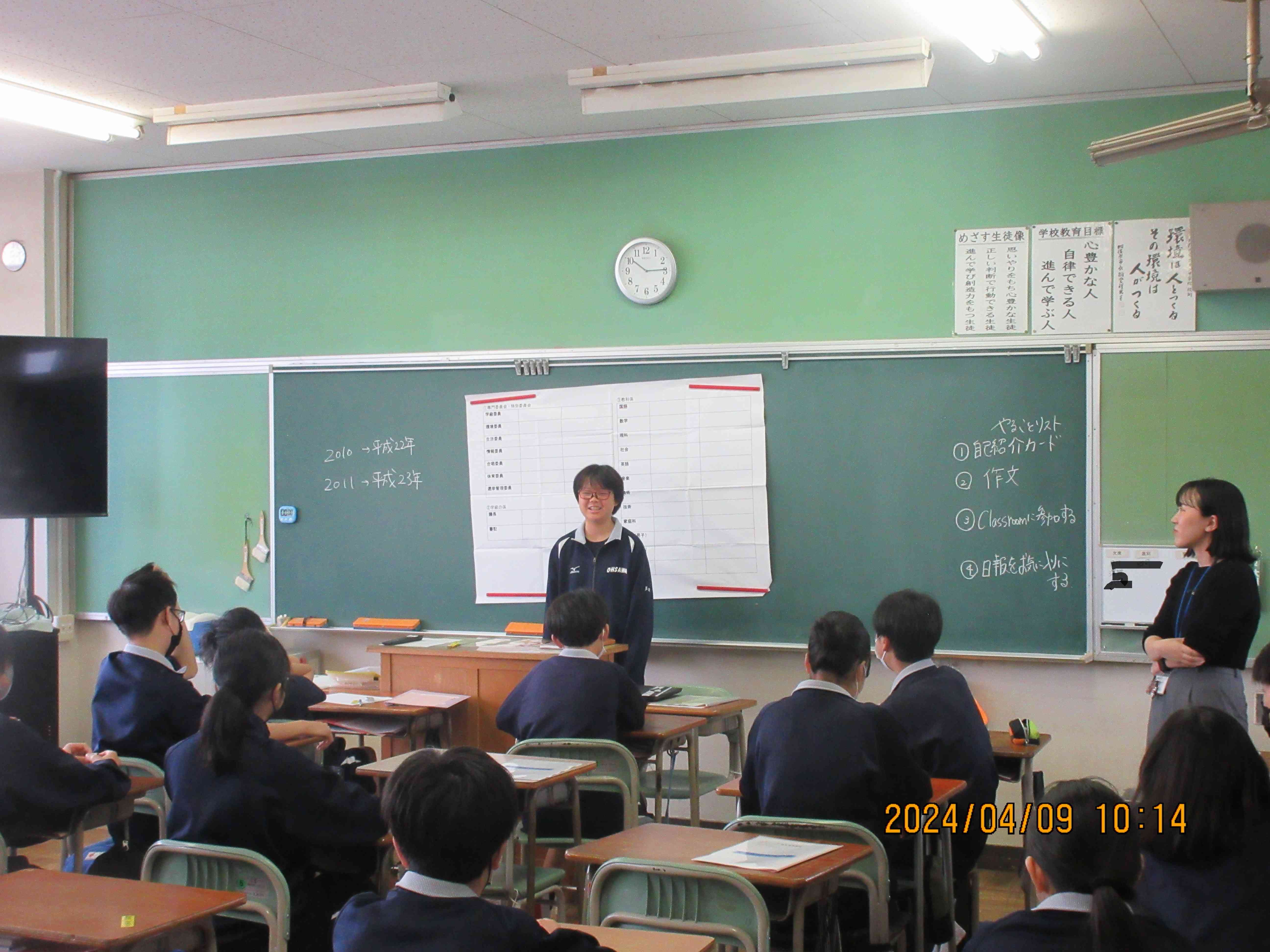 日記ページ 相模原市立大沢中学校